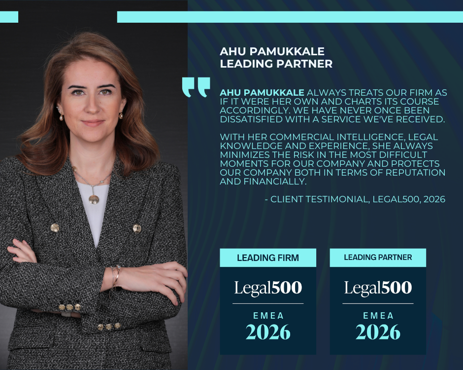 Ahu Pamukkale Legal500 tarafından 4. Kez İş Hukuku Alanında Lider Ortak Olarak Seçildi